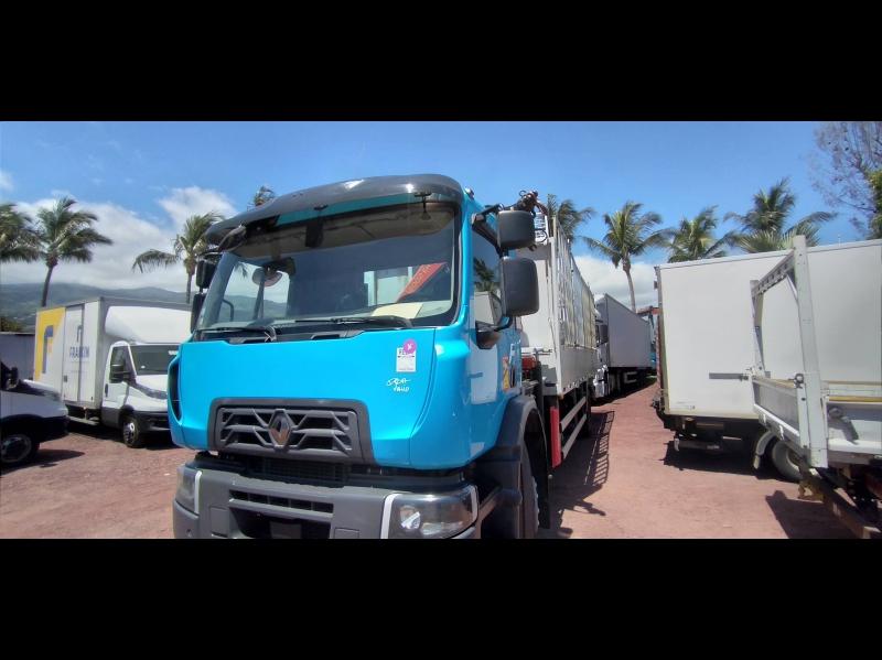 RENAULT TRUCKS C D19 WIDE, C 320 P4X2  Optidriver, PLATEAU GRUE 386100km full