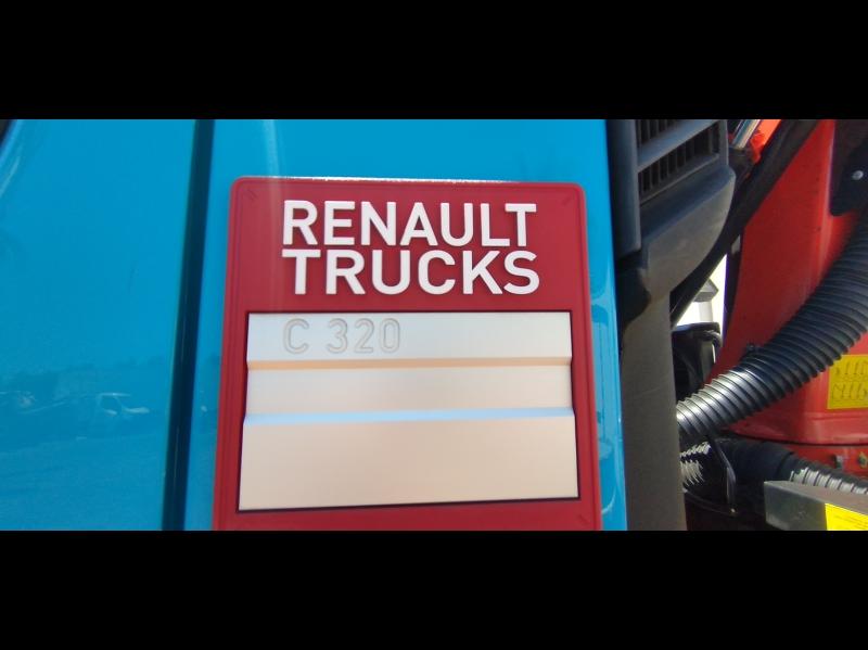 RENAULT TRUCKS C D19 WIDE, C 320 P4X2  Optidriver, PLATEAU GRUE 386100km full